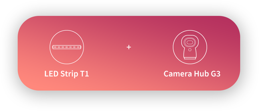 LED Strip T1 +camera hub g3