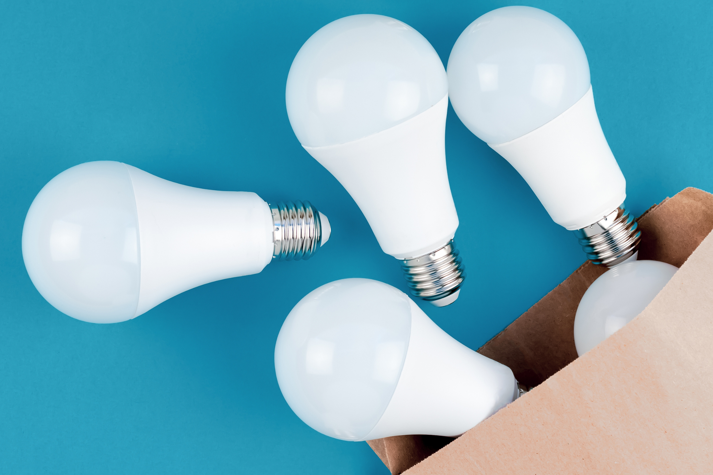 Scattered Aqara LED Light Bulbs | The Best Smart Light Bulbs | Aqara