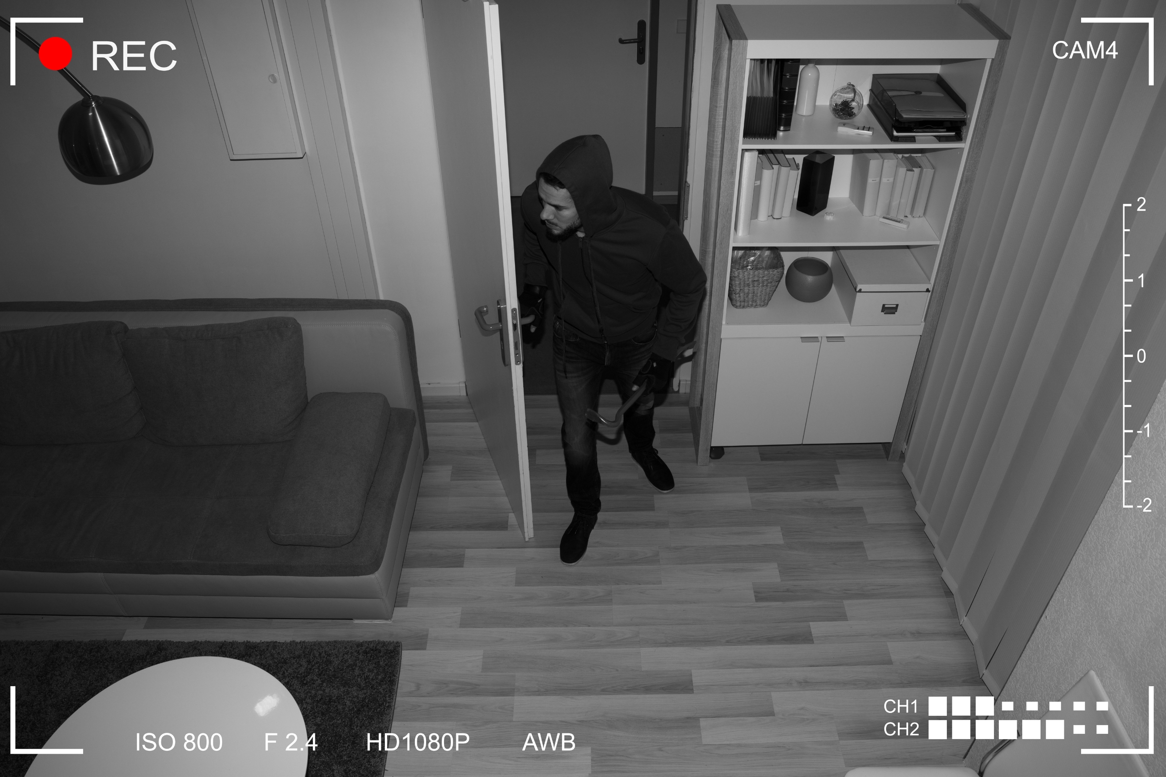 Man caught intruding on security camera | Budget-Friendly Guide: Enhancing Your Home's Security Without Breaking the Bank | Aqara