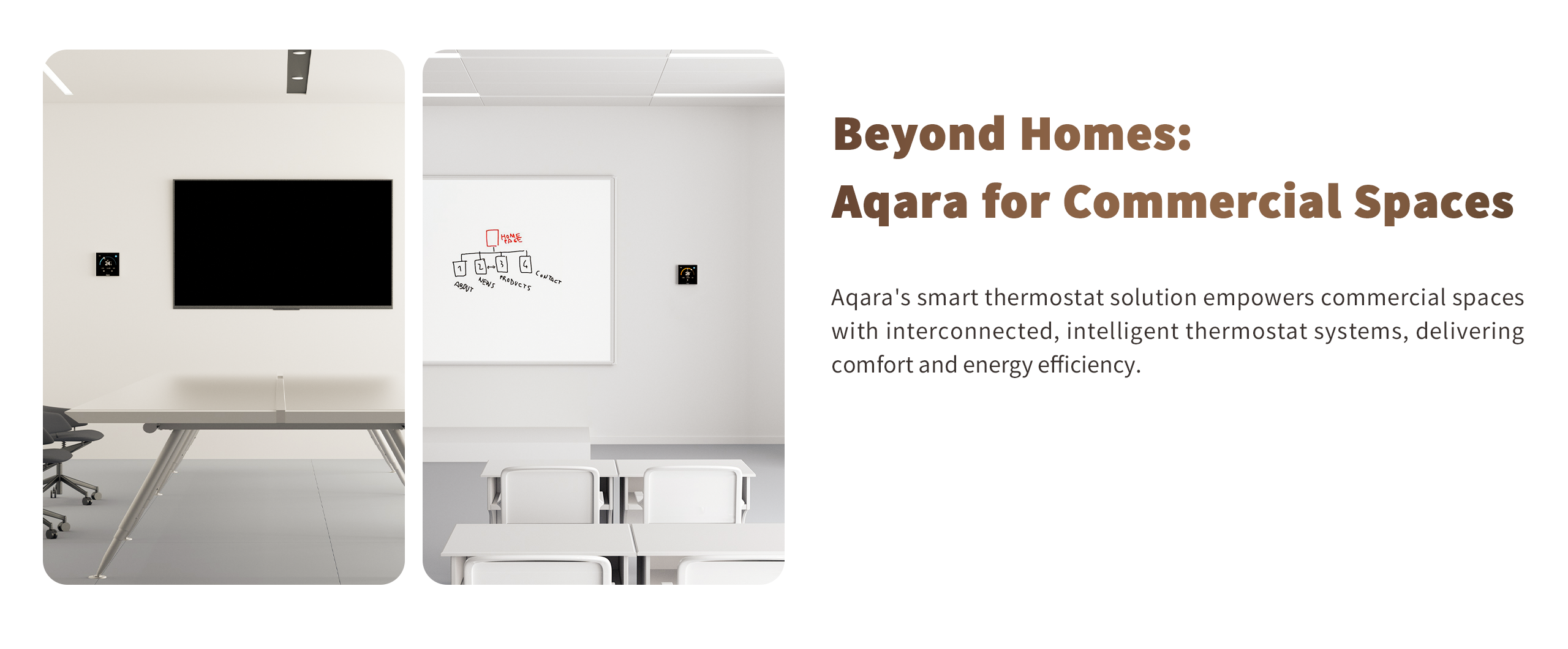 Aqara W100 in office and school