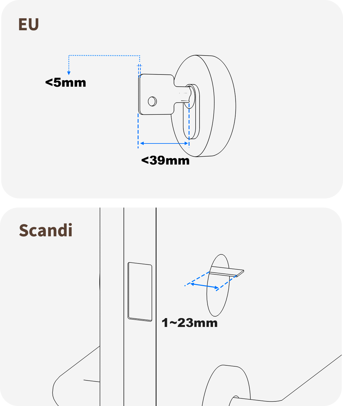 Key & Cylinder Dimensions - Image 1